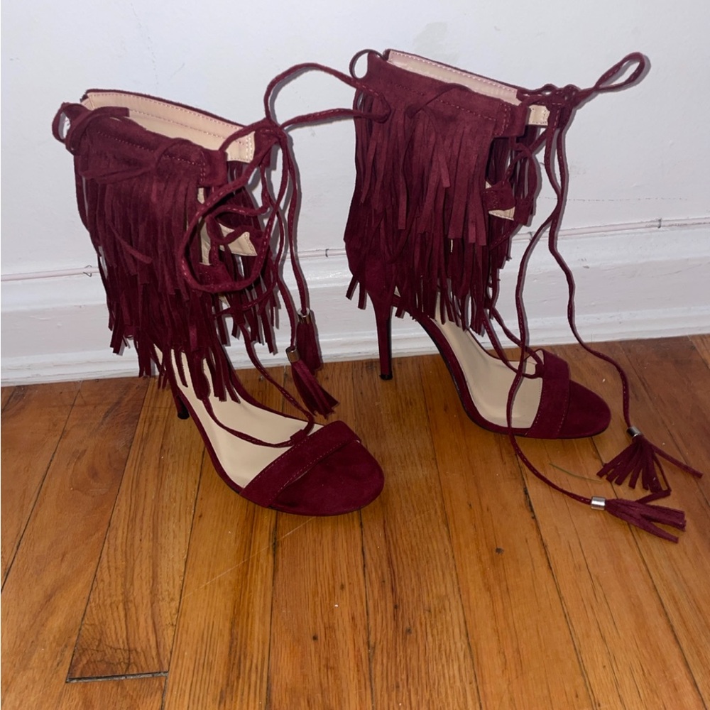 Women’s Fringe Heels